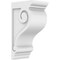 Ekena Millwork Standard Scroll Architectural Grade PVC Corbel, 7"W x 10"D x 20"H CORP07X10X20SCR - alternate 1